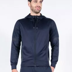 Amnig Men Athleisure Zip Hoodie