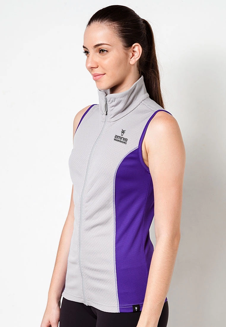 Amnig Women Sleeveless Top with Gathers - Image 2