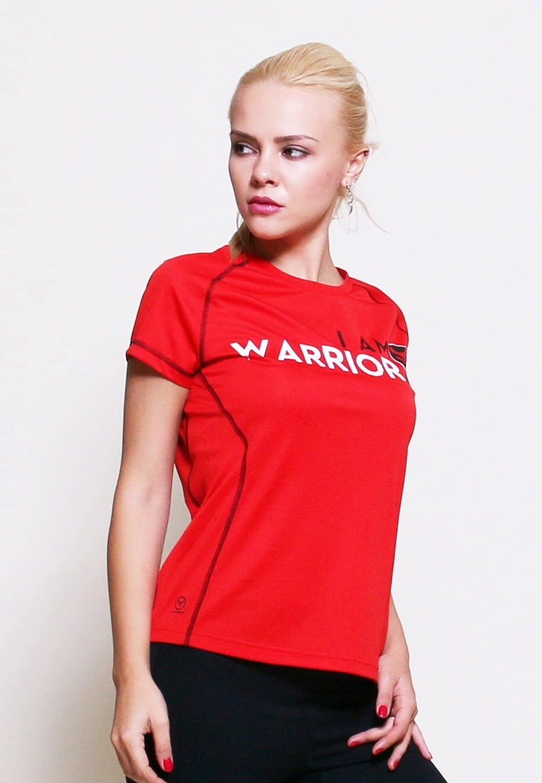 Amnig Women I Am Warrior Tee - Image 2