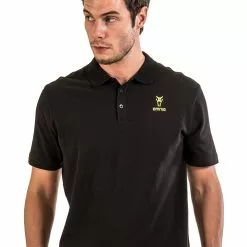 Amnig Men Basic Polo (Black)