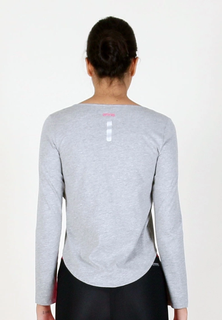 Amnig Women Overlap Long Sleeve Top - Image 4