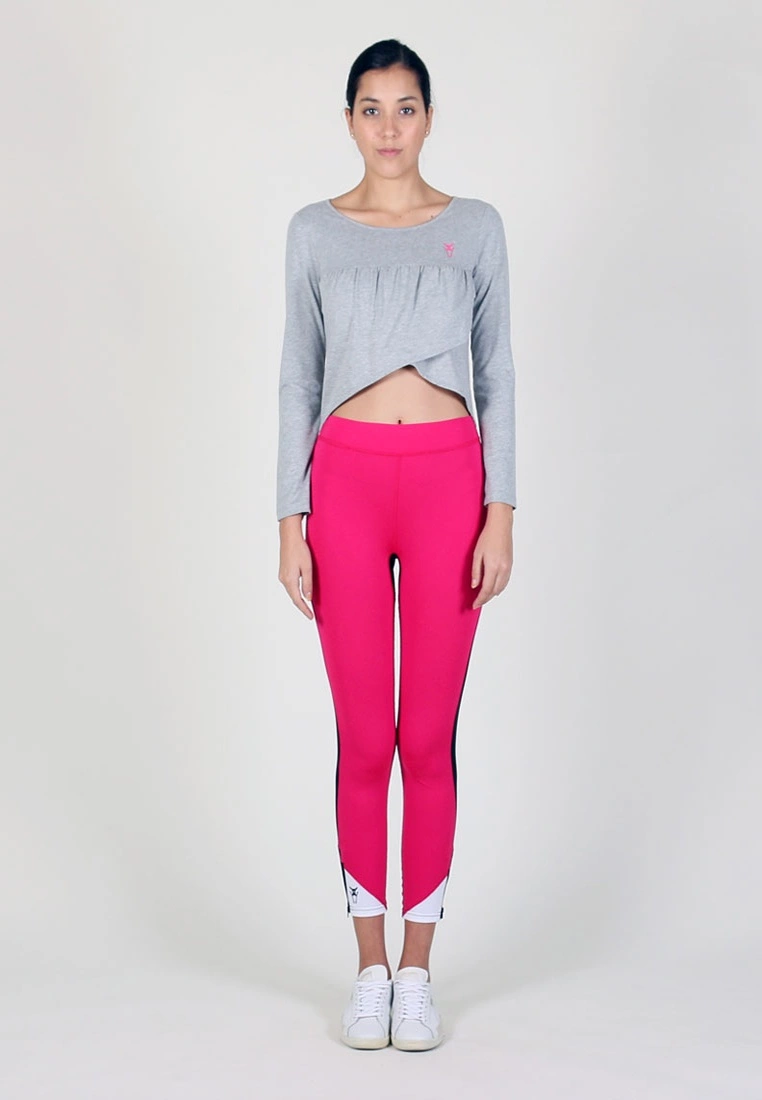 Amnig Women Overlap Long Sleeve Top - Image 5