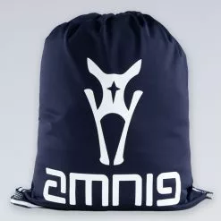 AMNIG Drawstring Bag (Navy/White)