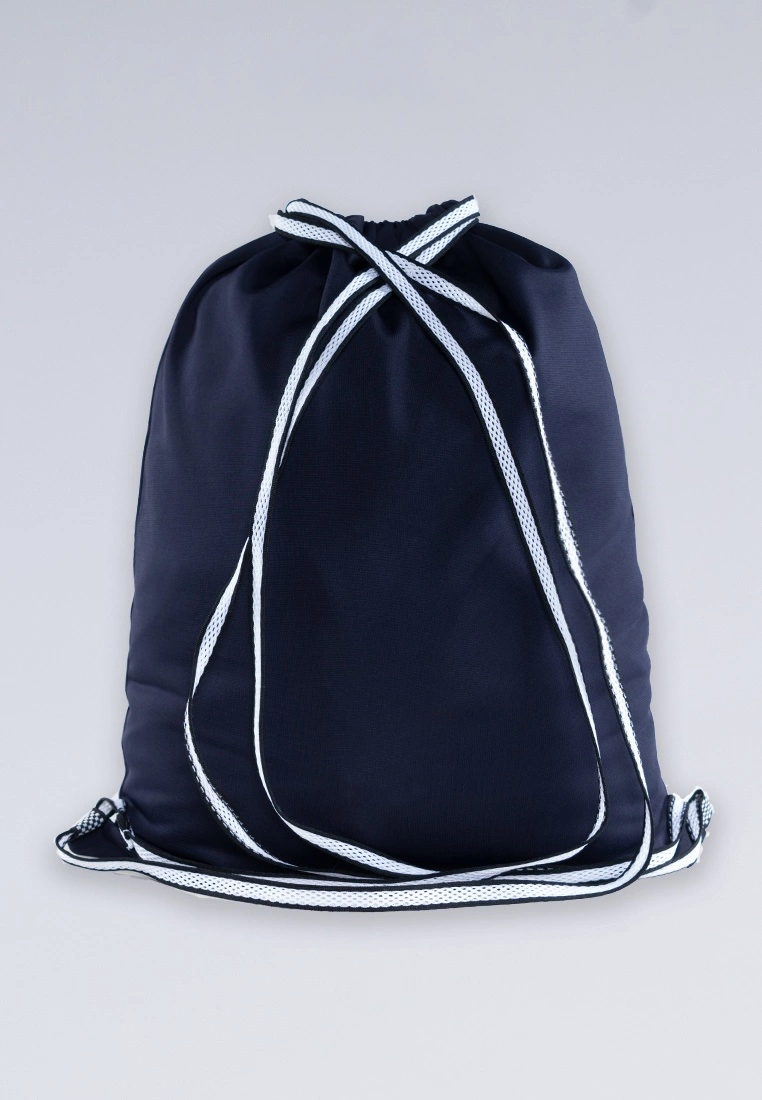 AMNIG Drawstring Bag (Navy/White) - Image 2