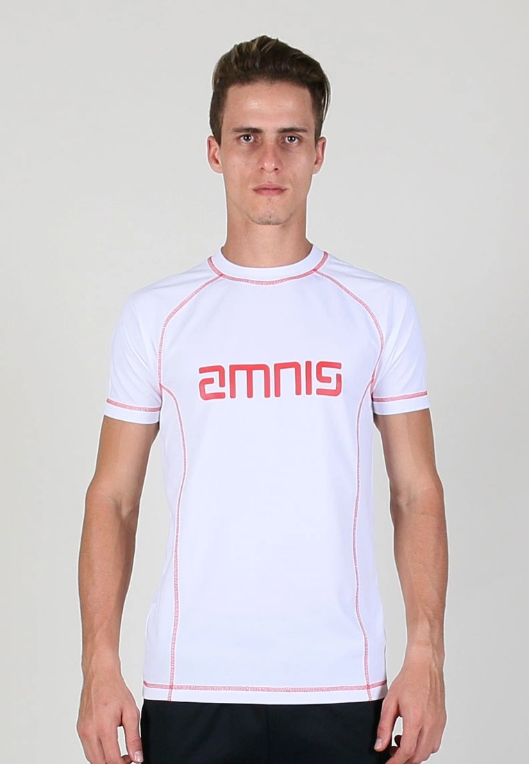 Amnig Men Training Logo Tee (White)