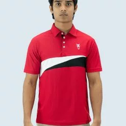 Amnig Men Swift Polo (Tango Red/Black)