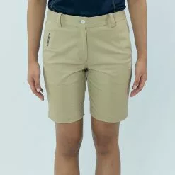 Amnig Women Indefinite Golf Shorts (Brown)