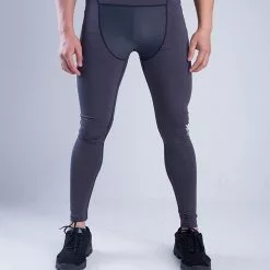 Amnig Men Verve Compression Long Pants (Dark Grey)