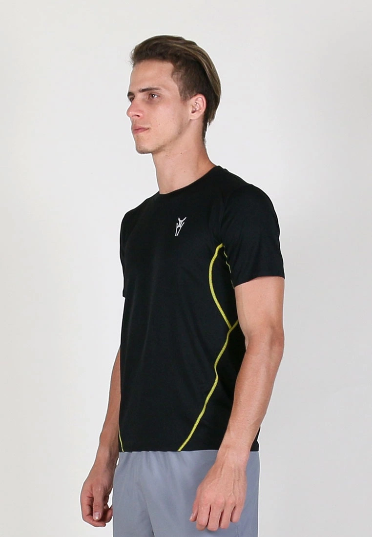 AMNIG Men React Training Tee (Black) - Image 3