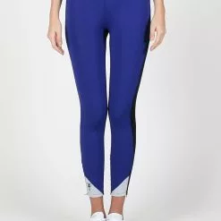 AMNIG Women Synergy Legging (Black/Purple)