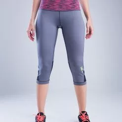 Amnig Women Tenacity 3/4 Leggings (Dark Grey)