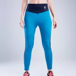 Amnig Women Vigor Leggings (Peacock)