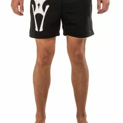 AMNIG Men Fighter Short-15" Black
