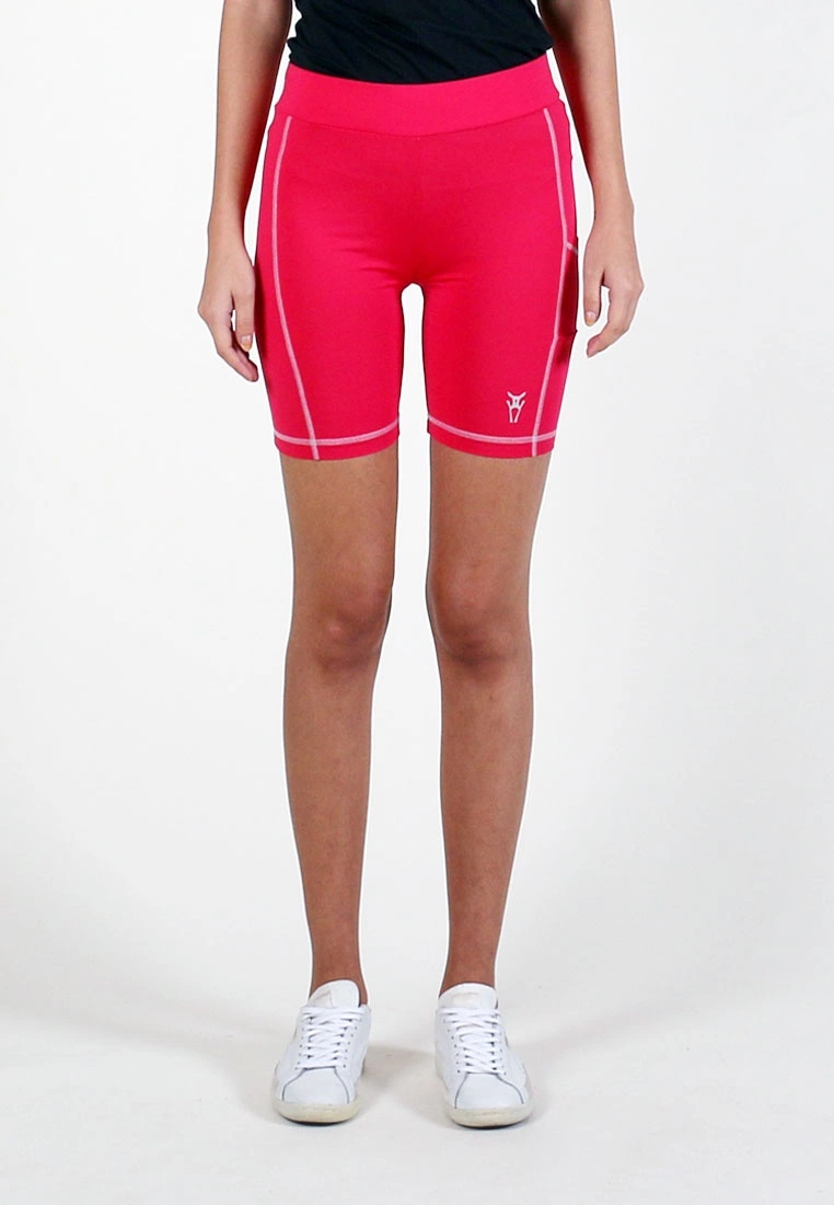 Amnig Women Short Tights with Pocket