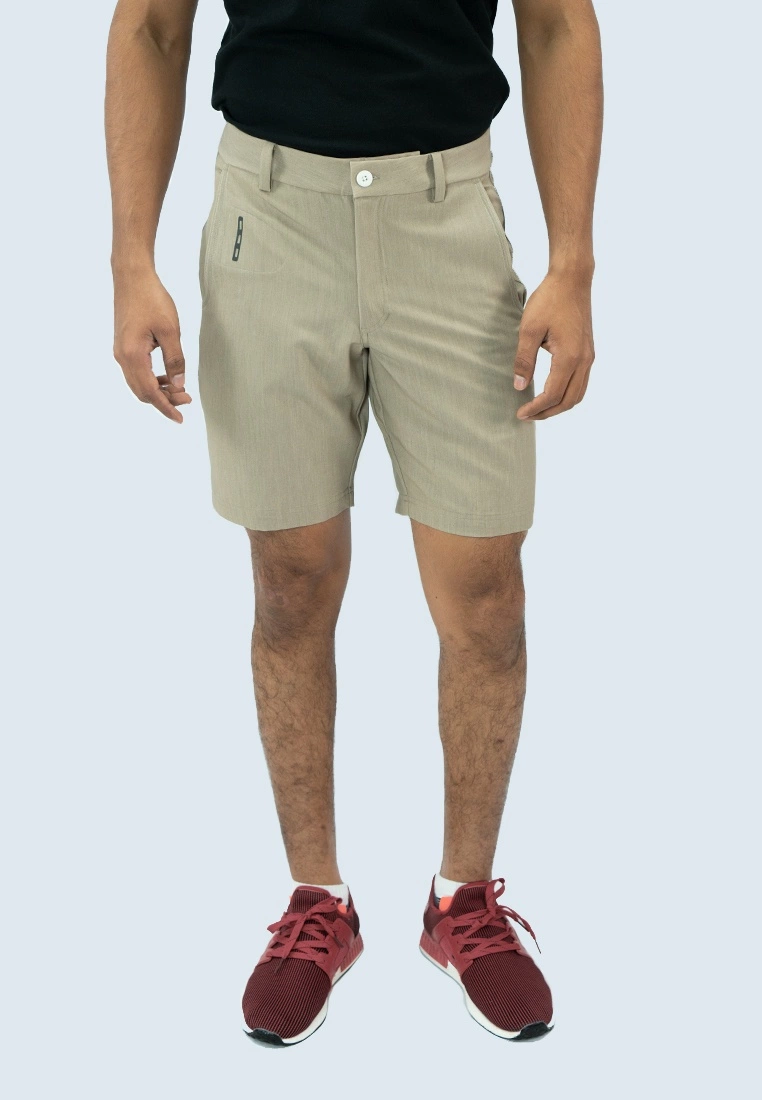 Amnig Men Precision Golf Shorts (Brown)