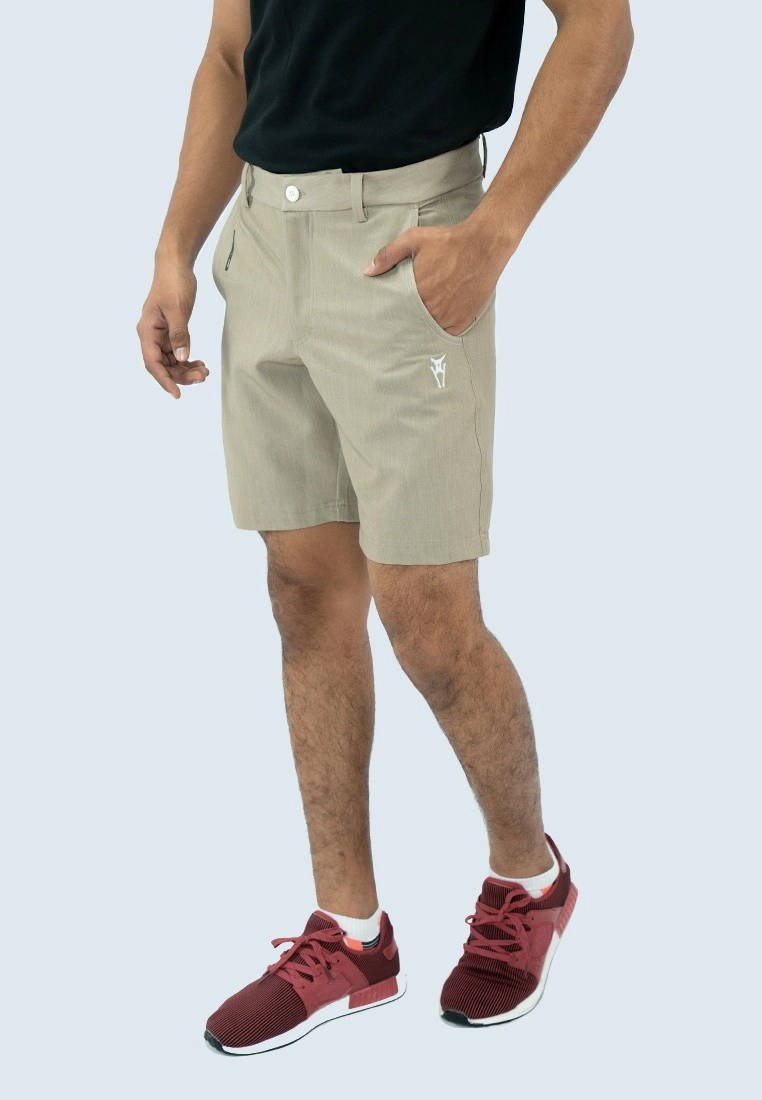 Amnig Men Precision Golf Shorts (Brown) - Image 2