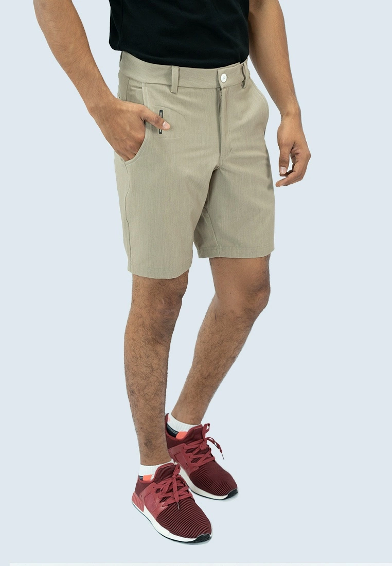 Amnig Men Precision Golf Shorts (Brown) - Image 3
