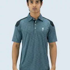 Amnig Men Endeavor Polo (Turbulance/ Black)