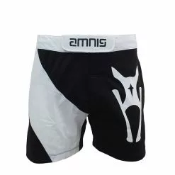 AMNIG Men Fighter Short - 20' (Black/White)