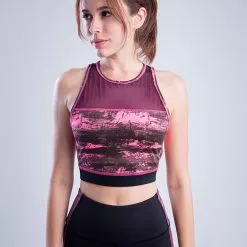 Amnig Women Flex Pro Dual Back Sport Bra