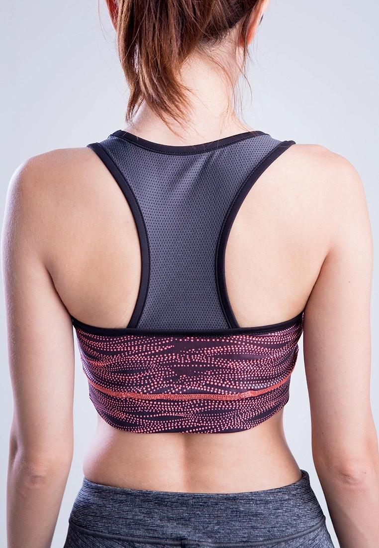 Amnig Women Flex Pro Racer Back Sport Bra (Periscope) - Image 4