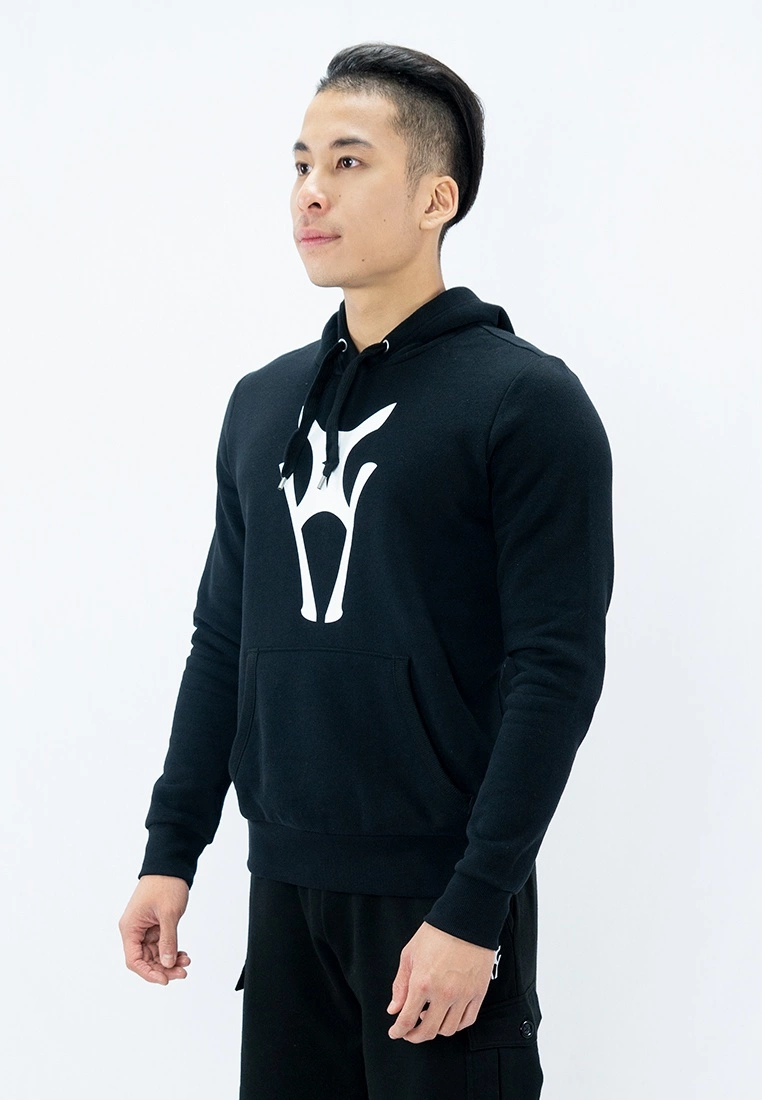 Amnig Icon Pullover Hoodie (Black) - Image 2
