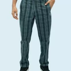 Amnig Men Precision Golf Pants (Black/Grey)