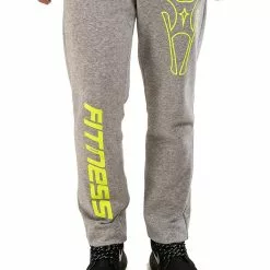 AMNIG Unisex Fitness Sweatpants (Light Grey)