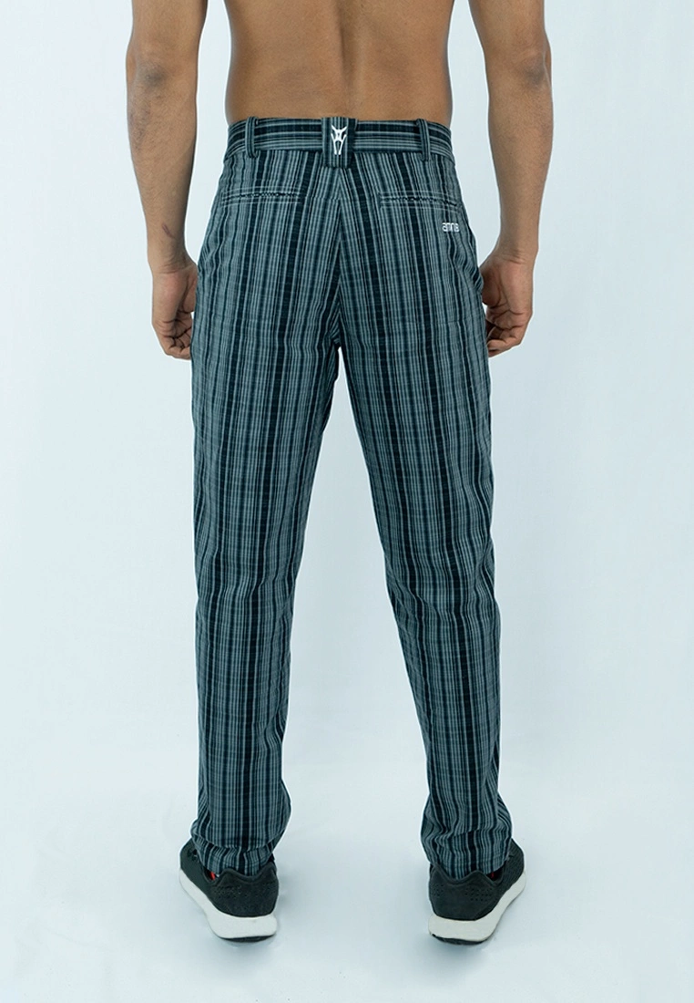 Amnig Men Precision Golf Pants (Black/Grey) - Image 4