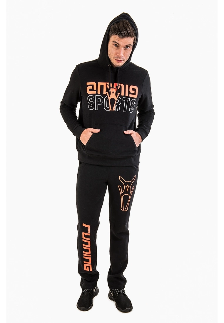 Amnig Sports Pullover Hoodie (Black) - Image 6