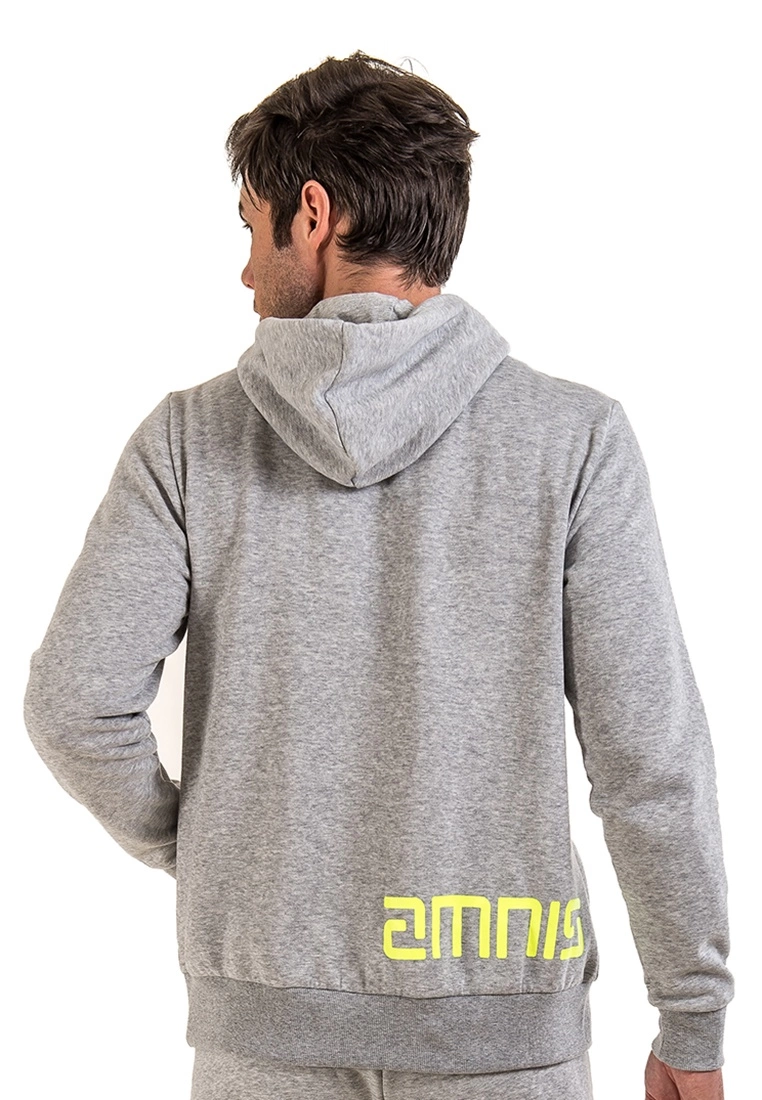 Amnig Sports Pullover Hoodie (Light Grey) - Image 2