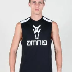 Amnig Men Training Sleeveless Tee (Black)