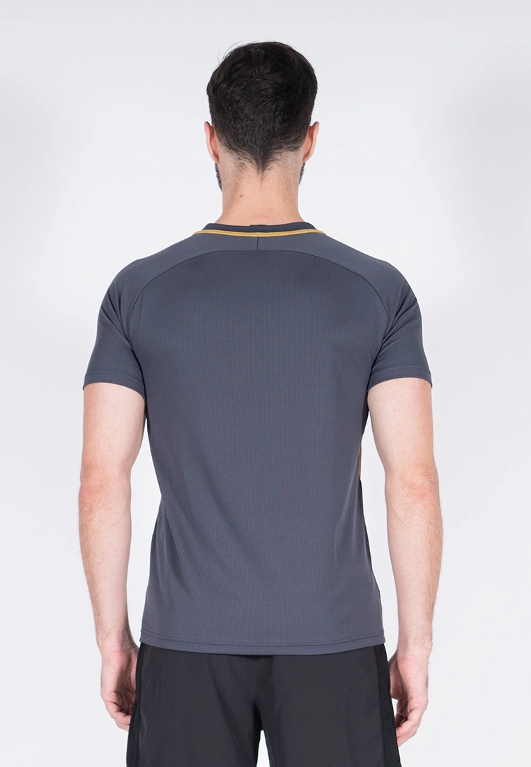 Amnig Men Training Short Sleeve Jersey (Ebony) - Image 4