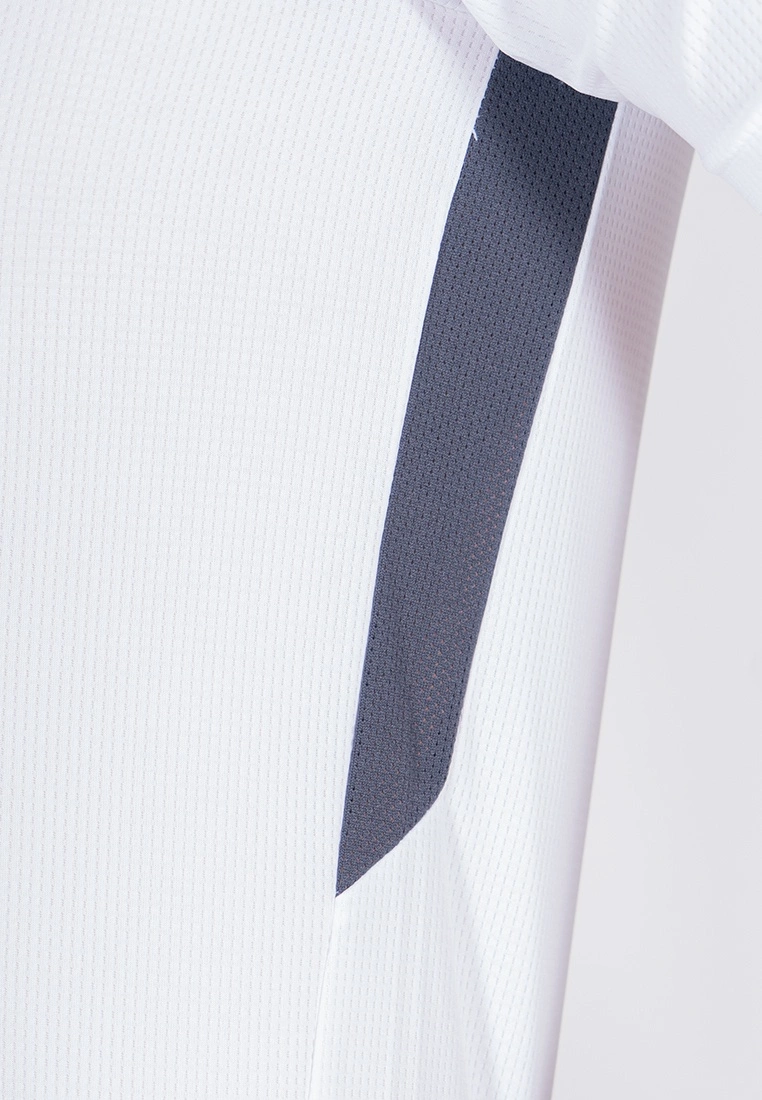 Amnig Men Training Short Sleeve Jersey (White) - Image 8