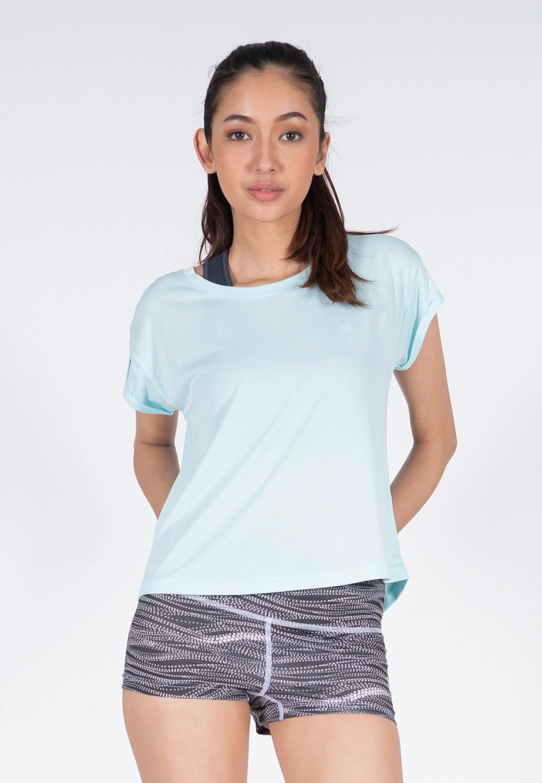 Amnig Women Active Crop Top