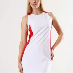 AMNIG Color Block Shift Dress
