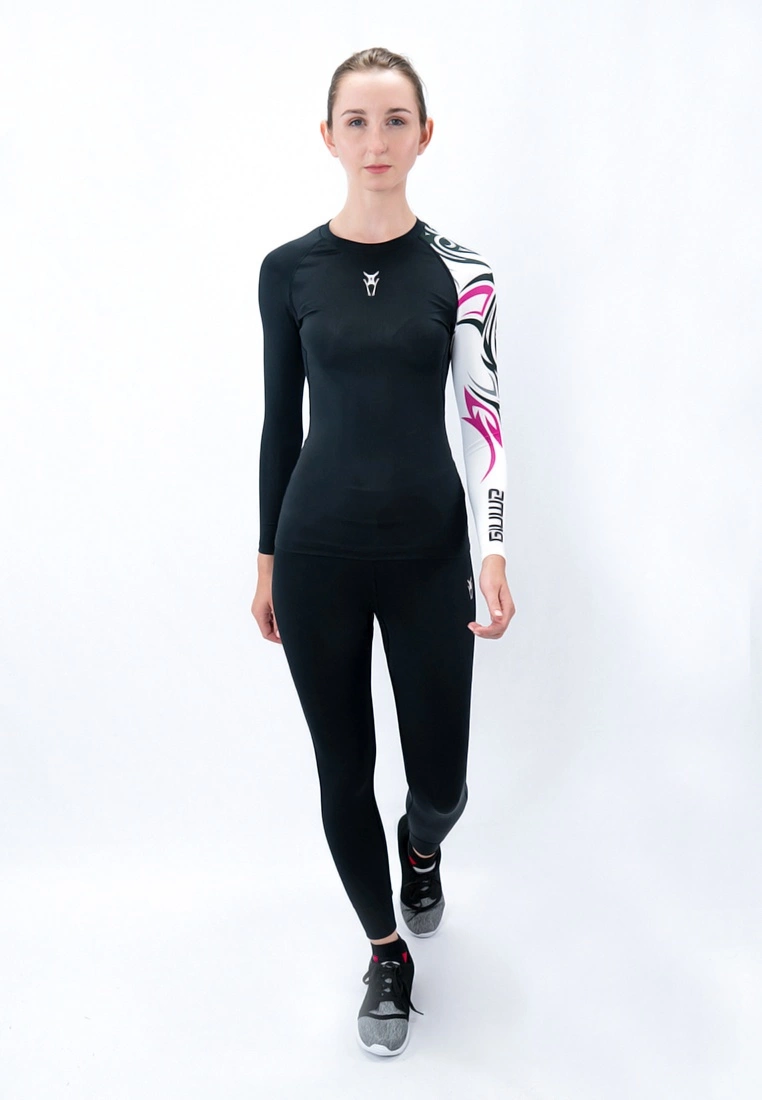 Amnig Women Yoga Recovery Legging (Black) - Image 3