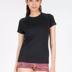 Amnig Women Training Raglan Tee (Black)