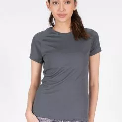 Amnig Women Training Raglan Tee (Dark Grey)