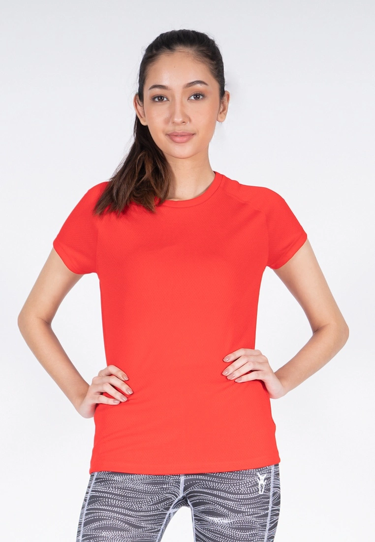 Amnig Women Training Raglan Tee (Red)