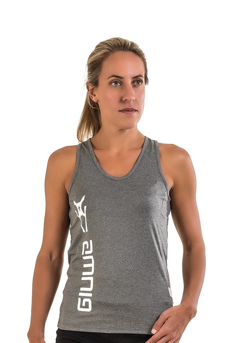 Amnig Women Training Tank Top (Grey)