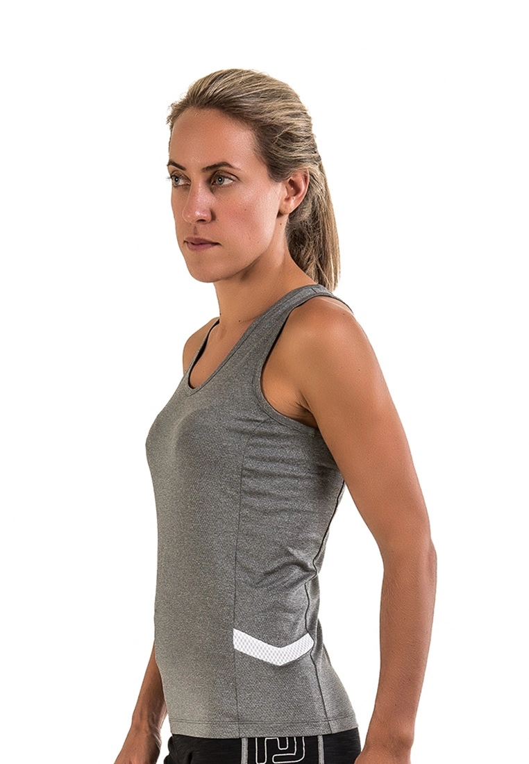 Amnig Women Training Tank Top (Grey) - Image 3