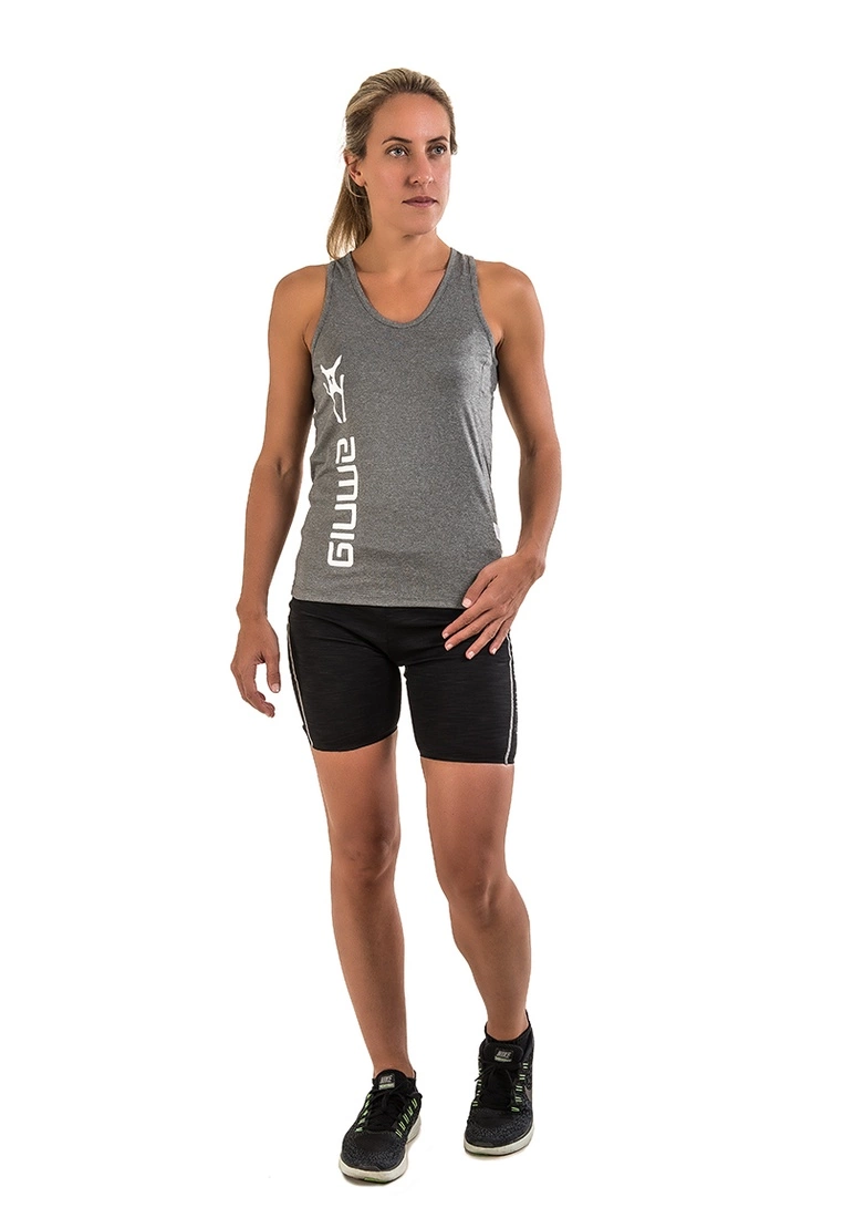 Amnig Women Training Tank Top (Grey) - Image 5
