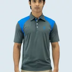Amnig Men Aspire Polo (Grey)