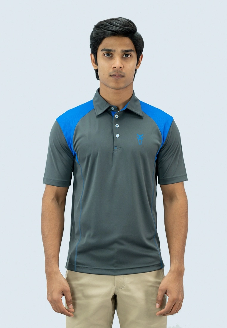 Amnig Men Aspire Polo (Grey)