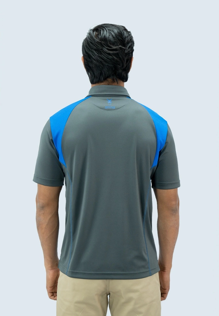 Amnig Men Aspire Polo (Grey) - Image 4