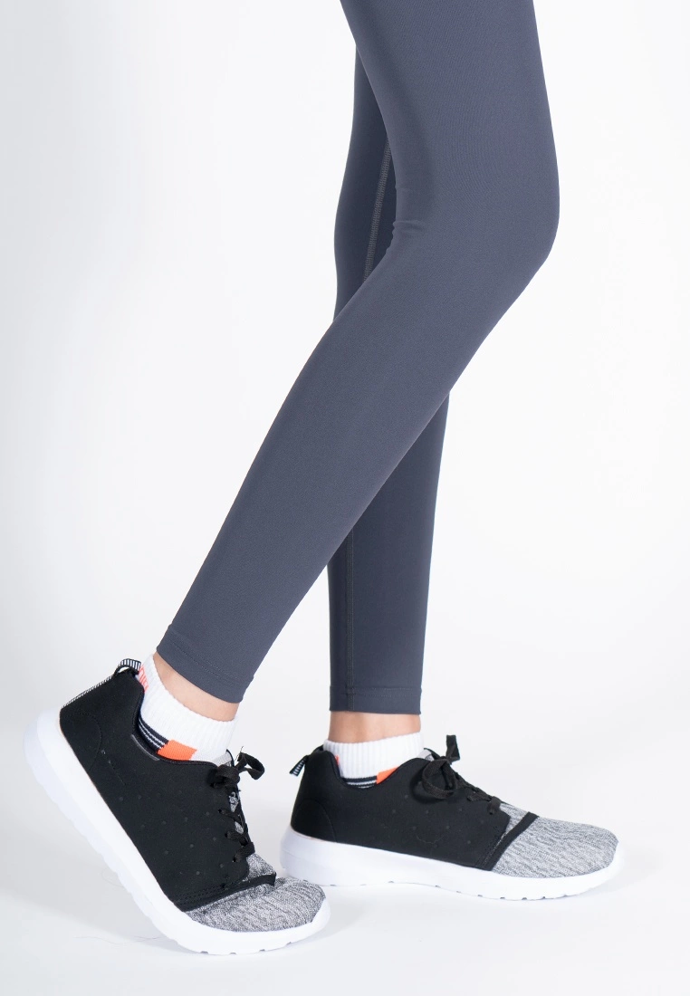 Amnig Women Active High Waist Legging (Grey) - Image 8