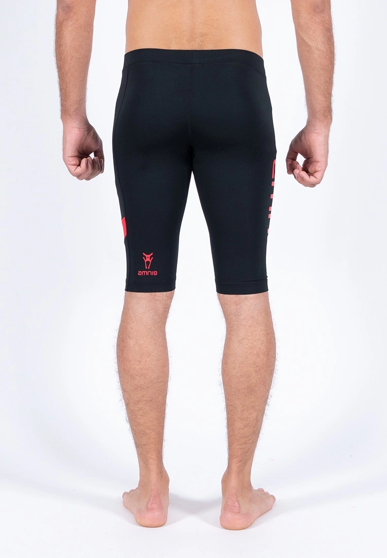 Amnig Maxforce Victory Compression Short Tight (Black/Red) - Image 4