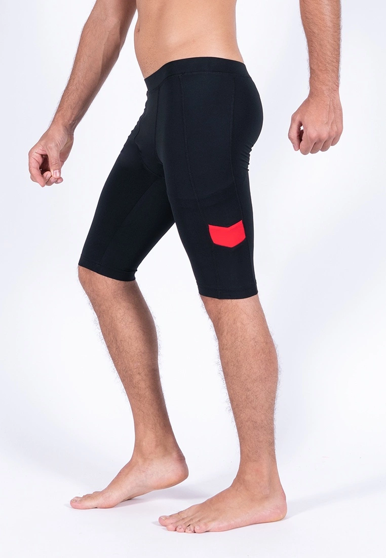 Amnig Maxforce Victory Compression Short Tight (Black/Red) - Image 5