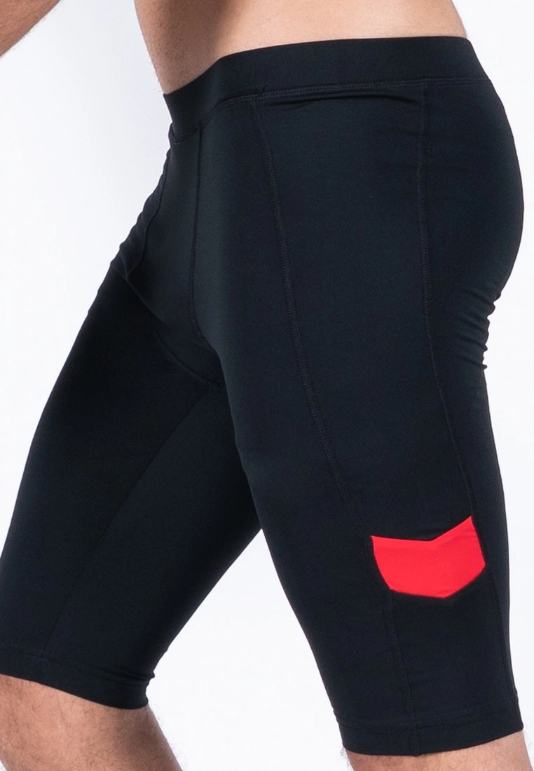 Amnig Maxforce Victory Compression Short Tight (Black/Red) - Image 6